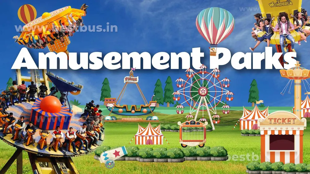 Theme-park rides at Ramoji Film City
