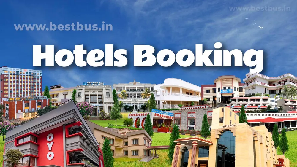 Poolside resort hotel