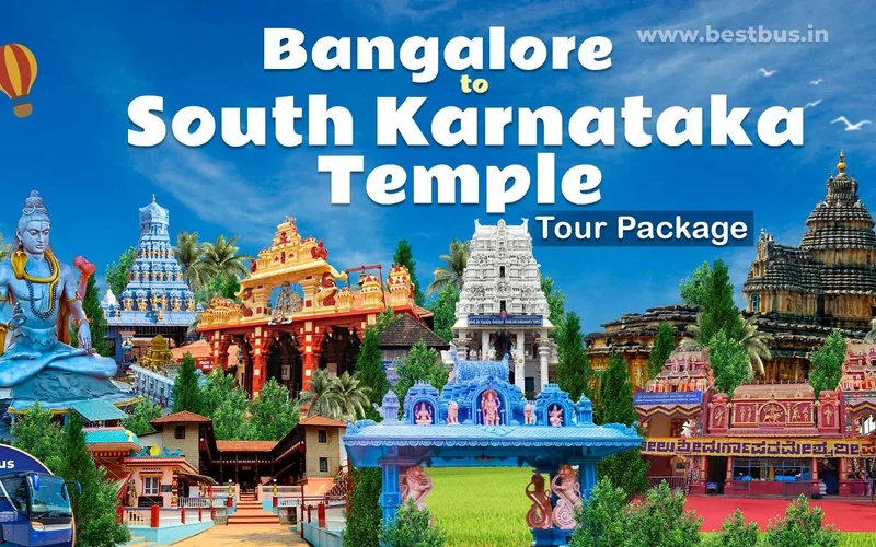 South Karnataka Temple Tour With Horanadu-kalasa-sringeri-kollur-murdeshwar-udupi-kateel-dharmasthala-kukke Subramanya From Bangalore