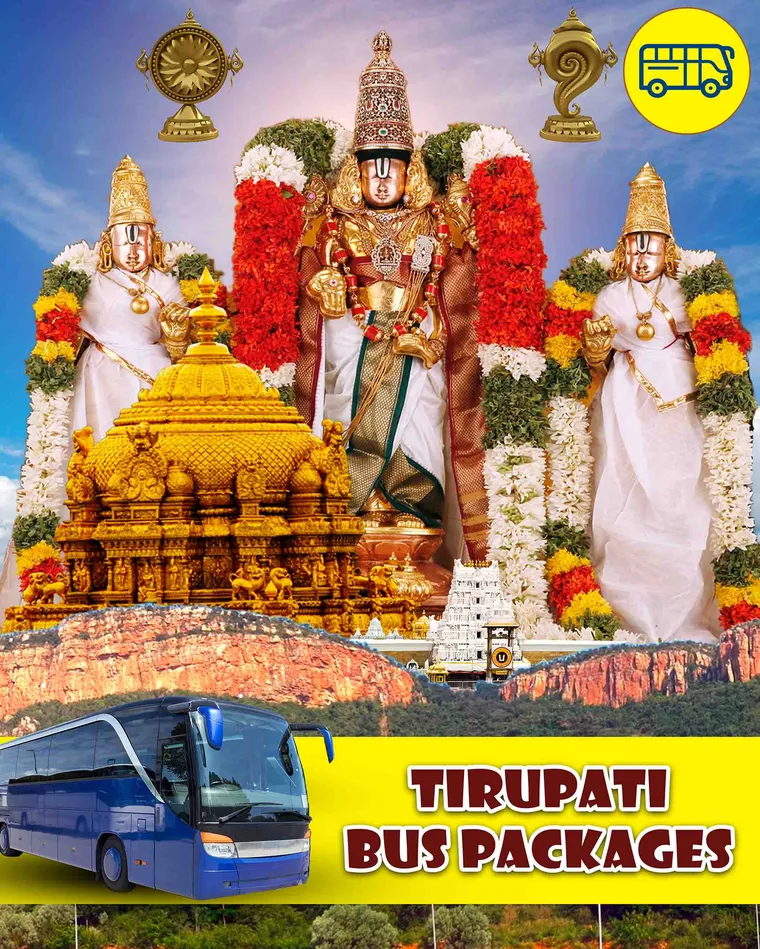 Tirupati darshan tour package by bus